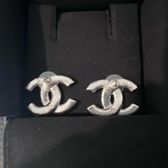 Chanel Silver Earrings - Picture 8 of 8